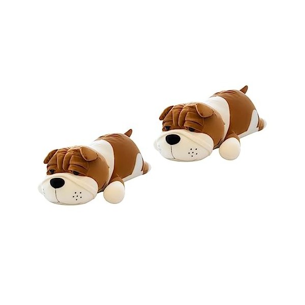 Toyvian 5 Pièces Poupée Sharpei Jouet en Peluche pour Enfants Animal en Peluche Lesté Oreiller en Peluche pour Chien Cadeau D