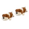 Toyvian 5 Pièces Poupée Sharpei Jouet en Peluche pour Enfants Animal en Peluche Lesté Oreiller en Peluche pour Chien Cadeau D