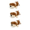 Homoyoyo 5 Pièces Poupée Sharpei Oreiller Animal en Peluche Peluches Peluche Golden Retriever Chien en Peluche Kawaii Jouet e