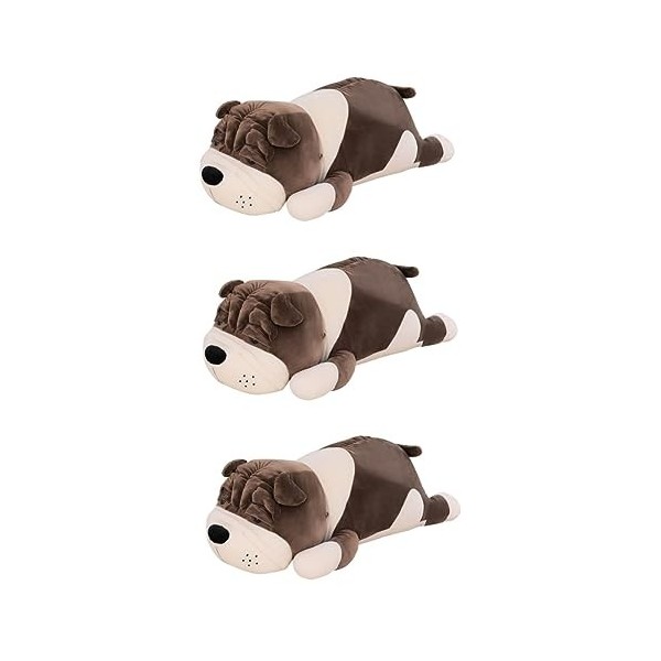 Homoyoyo 5 Pièces Poupée Sharpei Oreiller Animal en Peluche Peluches Peluche Golden Retriever Chien en Peluche Kawaii Jouet e