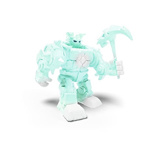 Schleich 42546 Cyborg de glace Eldrador Mini Creatures , dès 7 ans, Eldrador Mini Creatures - figurine, 13,5 x 10,5 x 19 cm