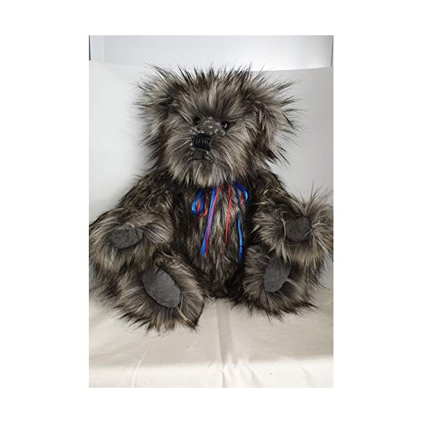 Canterbury Bears ltd- Jet Ours en Peluche, 000, Gris