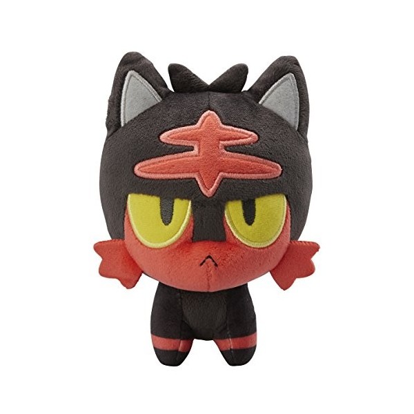 Pokemon Center Original Pokemon Doll Litten / Flamiaou Pokemon Sun & Moon 