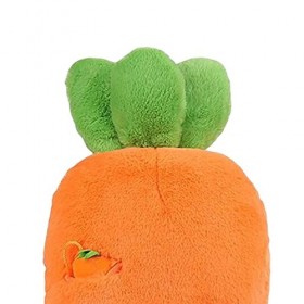 Perfeclan Mignon Carotte En Peluche Jouet Carotte En Peluche Jouet En Peluche Légumes Oreillers Coussin Carotte Poupée pour C