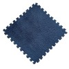 30 Pièces Carré De Playmat Antidérapant, Tapis De Sol en Mousse De Puzzle en Peluche, Carreaux De Moquette épaissis du Moelle