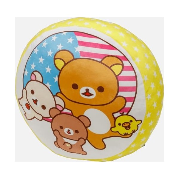 Rilakkuma San-X Original Coussin en peluche pour 20e anniversaire USA Tour Limited