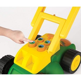 Theo Klein 3908 Transporteur Avec Tracteur John deere I Tournevis I  Dimensions : 36 cm X 1050 cm X 17 cm I Jouet pour Enfants Partir de 3 ans