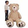 Lerosier Nounours en Peluche 260 cm Ours Ourson géant Immense Ultra Moelleux idéal Cadeau ou Anniversaire 260 