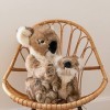 La Pelucherie - Peluche Koala Félicien - 30 cm - Marron - Peluches Artisanales - Cousues Main - Marque Française