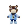 YILILK Nouveau Kanye Ours Peluche Jouet, 30 cm / 11,8 Pouces Kanye Ours Peluche Jouet Halloween Noël Anniversaire garçon Fill