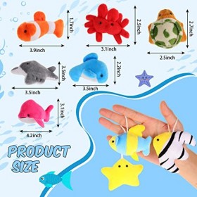 Lot de 90 mini animaux en peluche en vrac pour garçon et fille - Porte-clés décoratif pour salle de classe, boîte de prix, ma