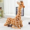 KRASS Girafe en Peluche Animal Sauvage en Peluche Girafe Debout Géant Peluche pour Enfants, Jeu Et Câlin, Lavable, Animal en 