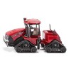 siku 3275, Case IH Quadtrac 600 Tracteur Articulé sur chenilles, 1:32, Métal/Plastique, Rouge, Articulation Fonctionnelle et 