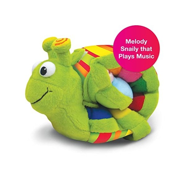 Edushape Melody Peluche Escargot Electronique Musical