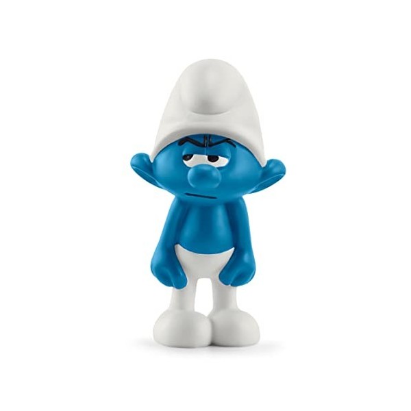 Schleich 20836 Schtroumpf Grognon The Smurfs, Multicolore