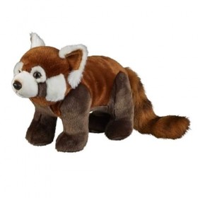 Ravensden Grande peluche panda rouge 50 cm