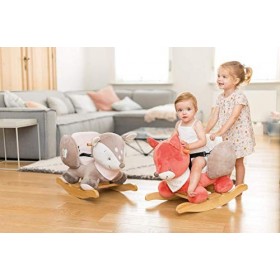 Nattou Bascule Renard Oscar, 10 - 36 Mois, 60 x 39 x 50 cm, Orange/Beige