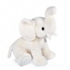 Histoire dOurs - Peluche Elephant geant - Blanc - 65 cm - PREPPY CHIC - HO3142