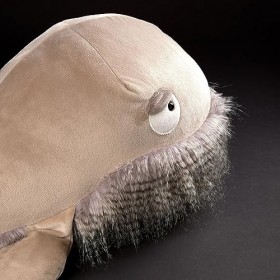 Sigikid 39887 - Peluche Relax Rex - BeastsTown - pour Enfants et Adultes - À Collectionner - Cadeau - Jeu - Doudou - Gris Cla