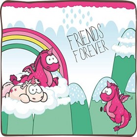 NICI 40126&nbsp;Licorne en Peluche Theodor Coussin 80&nbsp;cm, Charge maximale 100&nbsp;kg, Blanc, 80 cm