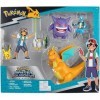 Pokemon Battle Fig Journeys Multipack 5 pièces Lucario Sirfetchd de 7,6 cm et 11,4 cm Ash & Pikachu Journeys 