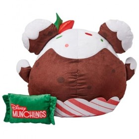 Disney Boutique Peluche officielle Minnie Mouse Munchlings – 38,1 cm Medium Holiday Toffee Pudding – Collection Sweetings de 