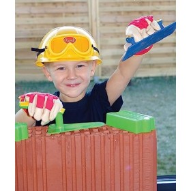 Gowi - 558-73 - Outillage De Jardin pour Enfant - Maçonnerie - Set 3 Pièces