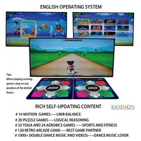 Tapis de Danse pour Enfants et Adultes, Cadeau danniversaire pour garçon et Fille, équipement de Jeu Doux avec système dexp