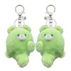 SHUIXIN Porte-clés de poupée en peluche Porte-clés en forme de peluche Pendentifs de poupées magnétiques Matériau en peluche 