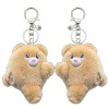 SHUIXIN Porte-clés de poupée en peluche Porte-clés en forme de peluche Pendentifs de poupées magnétiques Matériau en peluche 