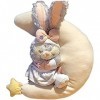 40 Cm Moon Star Dew Oreiller Maison Chaud Dormir Lapin Poupée en Peluche Jouets Pause Déjeuner Coussin Mignon Bébé Fille Cade