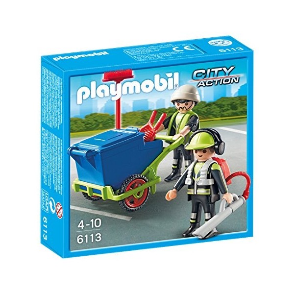 Playmobil - 6113 - Equipe dentretien de voirie