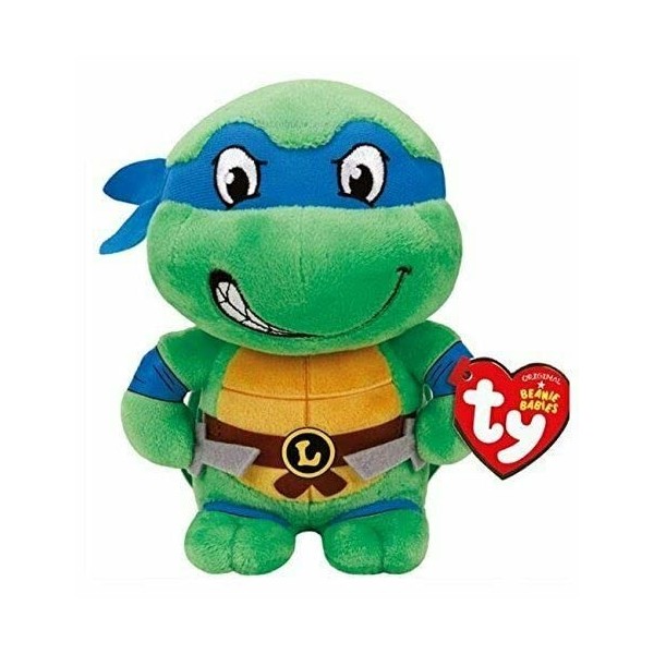 Ty Peluche Tortues Ninja Leonardo Reg 15,2 cm