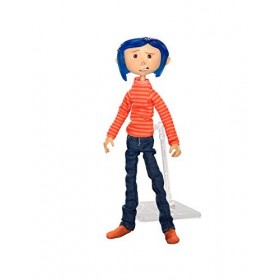 NECA Coraline - Figurine Coraline in Striped Shirt and Jeans 18 cm
