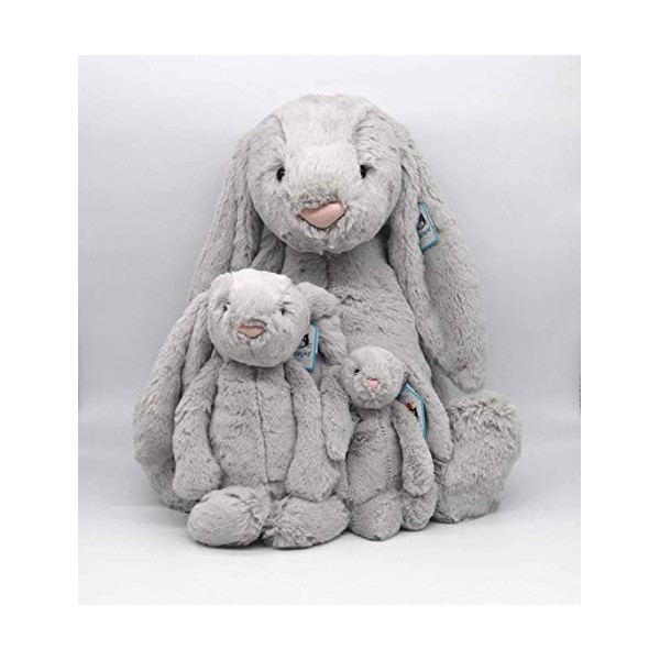 Bashful Silver Bunny Huge - Hauteur 53 cm