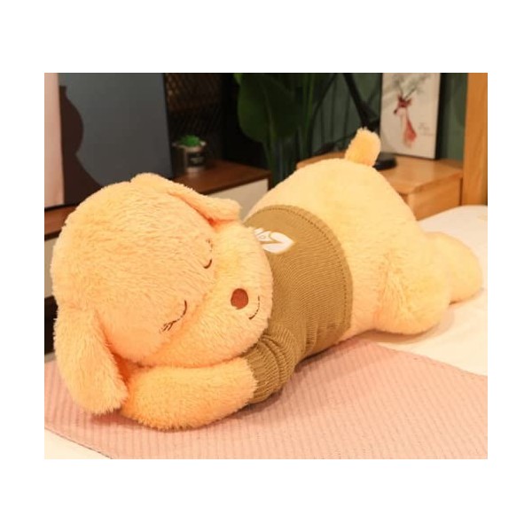 Dessin animé chien peluche jouet longue bande coussin,Peluche jouet pour chien mignon,Oreillers autour du lit，Jouets de poupé