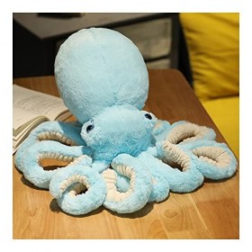 YUYUYU 1pc 30-90CM créatif réaliste Pieuvre Jouets en Peluche Animaux de mer poupées en Peluche Oreiller Dos Coussin Annivers