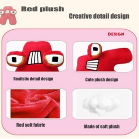 26PCS Alphabet Lore en Peluche,A-Z Jouets éducatifs en Peluche Alphabet Lore,Poupée Souple de Dessin Animé pour Enfants Appre