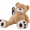 YunNasi Géant Nounours Peluche 250cm Ours Cadeau danniversaire