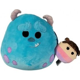 Squishmallow Peluche officielle Kellytoy Sully & Boo Monsters 25,4 cm