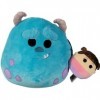 Squishmallow Peluche officielle Kellytoy Sully & Boo Monsters 25,4 cm