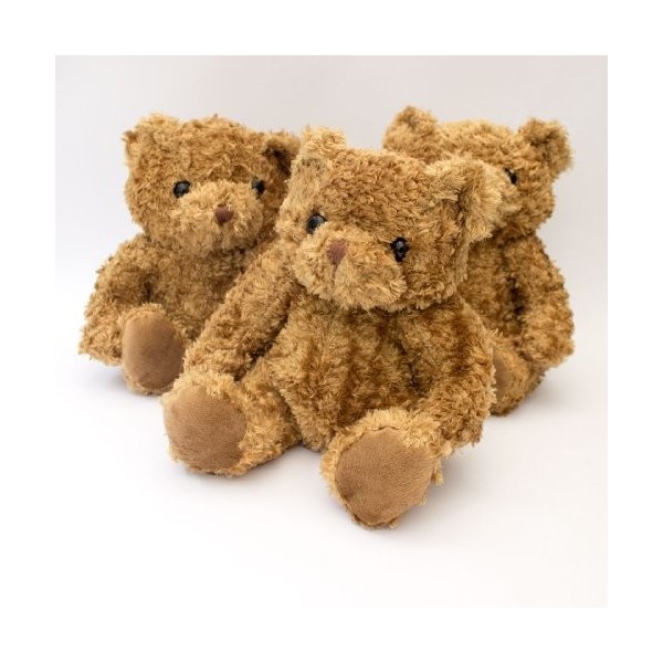 NEW X 20–Peluche Ours-Marron-Hauteur : 20 cm/8 "