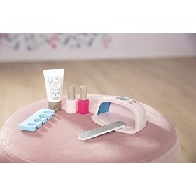 Smoby - My Beauty Nail Set - Set de Manucure Enfant - Lampe UV Fonctions Son et Lumière - Accessoires Factices - 320149