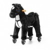 ATAA Poneyride Blaky Cheval à Monter pour Enfant, Cheval Jouet pour Les Enfants, avec poignées, étrier et Sons, Cheval à ro