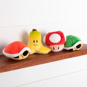 Mario Kart Lot de 4 peluches Mocchi-Mocchi 15 cm