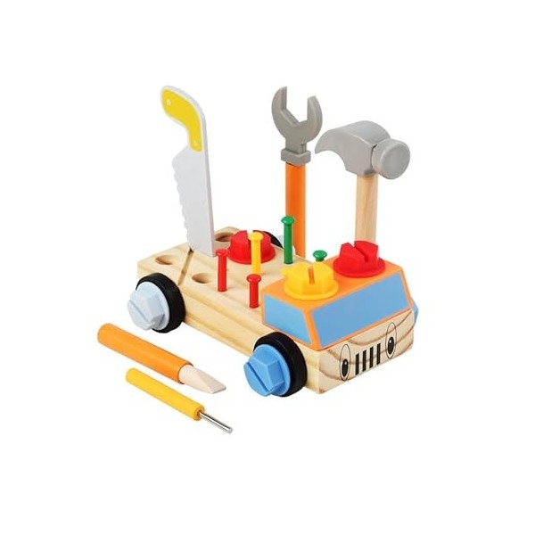 Hape Outil de maître en bois pour enfant et jouet d'établi