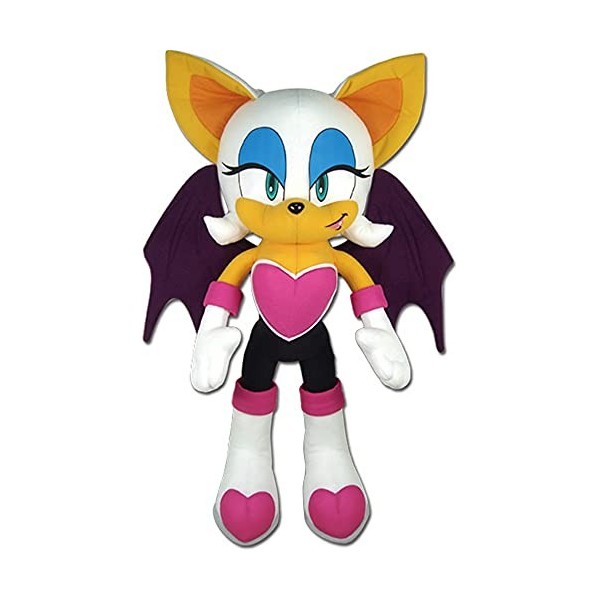 Great Eastern Sonic The Hedgehog Rouge The Bat 21" Large Stuffed Plush