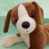 lliang Peluche Jouet Poupée de Chien en Peluche de Chien Heureux de Chien Environ 30cm