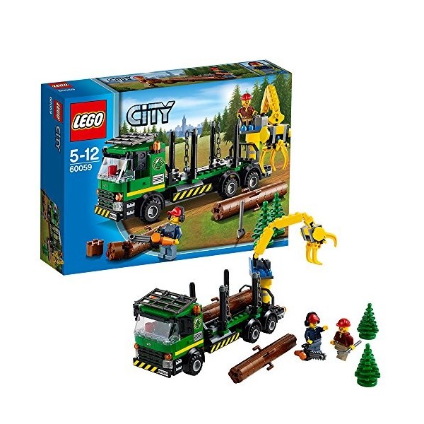 Lego City - 60059 - Jeu De Construction - Le Camion Forestier
