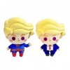 Trump Chibi® Ensemble de peluches : Chibi Trump en costume et poupées en peluche Chibi Trump Super Hero ensemble Trump Chibi